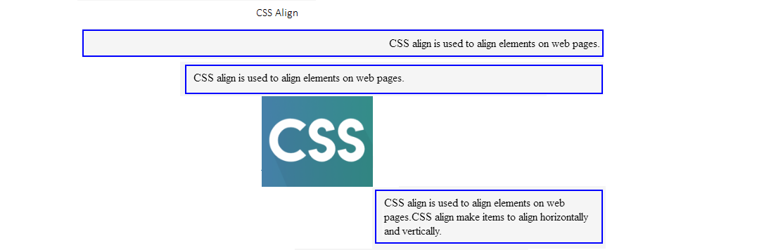 css align